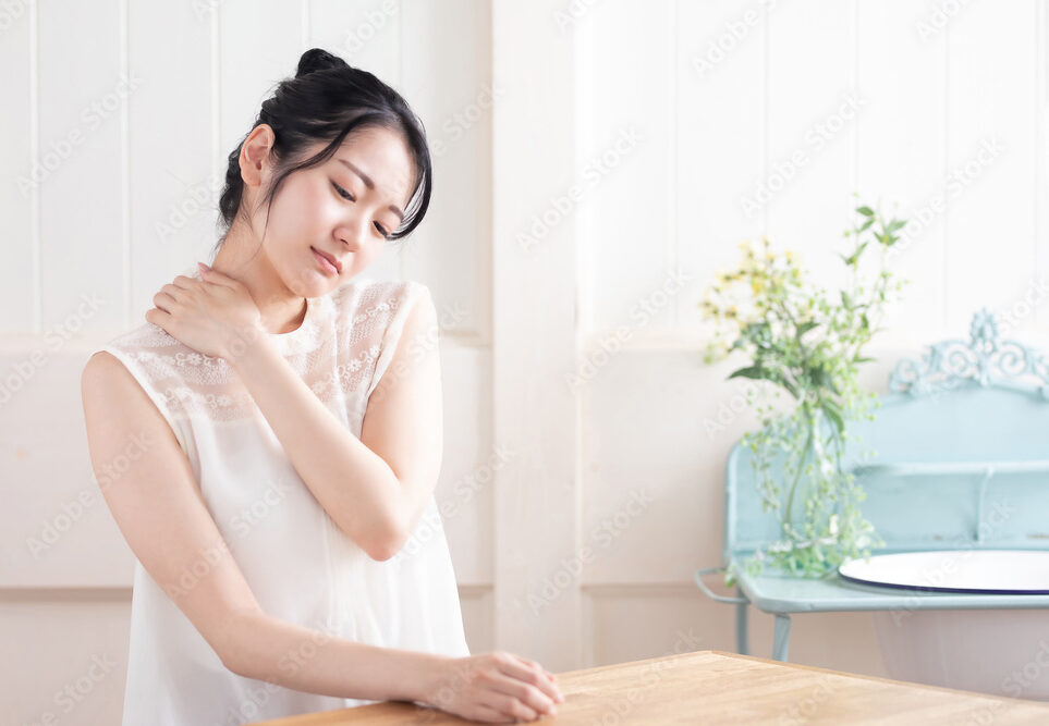 ひたちなか市で首こり肩こりに悩む方のイメージ